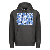 Charcoal Heather distressed blueberry milkshake cowhide Premium Hoodie - RanaPortraitStore