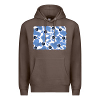 Coffee distressed blueberry milkshake cowhide Premium Hoodie - RanaPortraitStore