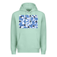 Seafoam distressed blueberry milkshake cowhide Premium Hoodie - RanaPortraitStore