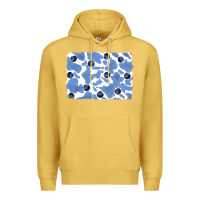 Antique Gold distressed blueberry milkshake cowhide Premium Hoodie - RanaPortraitStore