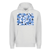 Dove Grey distressed blueberry milkshake cowhide Premium Hoodie - RanaPortraitStore