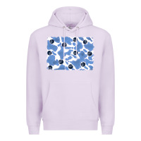 Lilac distressed blueberry milkshake cowhide Premium Hoodie - RanaPortraitStore