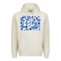 Oatmeal Heather distressed blueberry milkshake cowhide Premium Hoodie - RanaPortraitStore