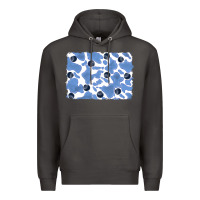 Smoke distressed blueberry milkshake cowhide Premium Hoodie - RanaPortraitStore