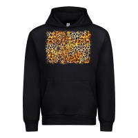 Black leopard background Urban Hoodie - Zillion Design Studio