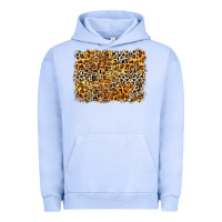 Pigment Grape Ice leopard background Urban Hoodie - Zillion Design Studio