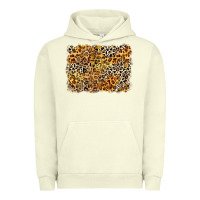 Pigment Pistachio leopard background Urban Hoodie - Zillion Design Studio