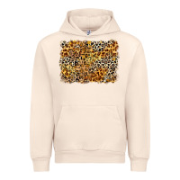 Sandshell leopard background Urban Hoodie - Zillion Design Studio