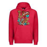 Cardinal love american football Premium Hoodie - Zillion Design Studio