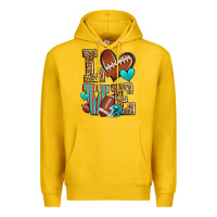 Lemon love american football Premium Hoodie - Zillion Design Studio