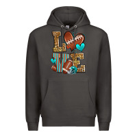 Smoke love american football Premium Hoodie - Zillion Design Studio