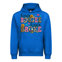 Cobalt kinda boujee kinda broke Urban Hoodie - Zillion Design Studio