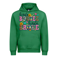 Emerald kinda boujee kinda broke Urban Hoodie - Zillion Design Studio