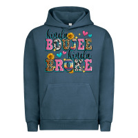 Pigment Midnight Navy kinda boujee kinda broke Urban Hoodie - Zillion Design Studio