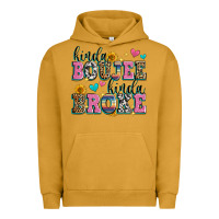 Pigment Peanut Butter kinda boujee kinda broke Urban Hoodie - Zillion Design Studio