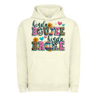 Pigment Pistachio kinda boujee kinda broke Urban Hoodie - Zillion Design Studio
