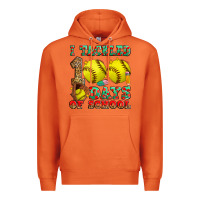 Carrot i tackled 100 days of school softball Premium Hoodie - Zillion Design Studio