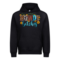 Black howdy bitches Urban Hoodie - Zillion Design Studio