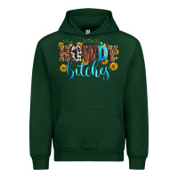 Forest Green howdy bitches Urban Hoodie - Zillion Design Studio