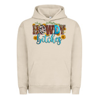 Pigment French Oak howdy bitches Urban Hoodie - Zillion Design Studio
