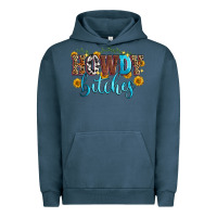 Pigment Midnight Navy howdy bitches Urban Hoodie - Zillion Design Studio