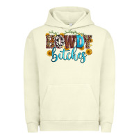 Pigment Pistachio howdy bitches Urban Hoodie - Zillion Design Studio