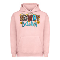 Pigment Salmon howdy bitches Urban Hoodie - Zillion Design Studio