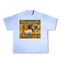 Grape Ice Fall Coop Animals Urban Heavy Tee - Artiststas