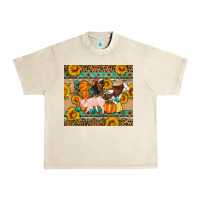 Sandshell Fall Coop Animals Urban Heavy Tee - Artiststas
