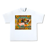 White Fall Coop Animals Urban Heavy Tee - Artiststas