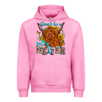 Fuchsia Pink don't be a salty heifer Urban Hoodie - Zillion Design Studio