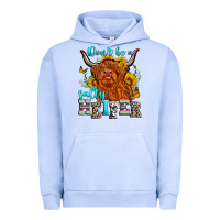 Pigment Grape Ice don't be a salty heifer Urban Hoodie - Zillion Design Studio