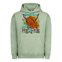 Pigment Oil Green don't be a salty heifer Urban Hoodie - Zillion Design Studio