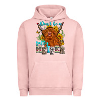 Pigment Salmon don't be a salty heifer Urban Hoodie - Zillion Design Studio