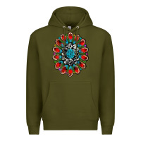 Army Green christmas gemstone Premium Hoodie - RanaPortraitStore