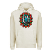Oatmeal Heather christmas gemstone Premium Hoodie - RanaPortraitStore
