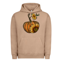 Pigment Burro pumpkin with sunflower Urban Hoodie - RanaPortraitStore