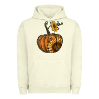 Pigment Pistachio pumpkin with sunflower Urban Hoodie - RanaPortraitStore