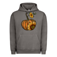 Pigment Tornado pumpkin with sunflower Urban Hoodie - RanaPortraitStore