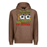 Chestnut i tackled 100 days of school soccer Premium Hoodie - Zillion Design Studio