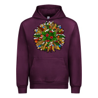 Mauve Wine new year sunflower Urban Hoodie - RanaPortraitStore