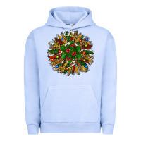 Pigment Grape Ice new year sunflower Urban Hoodie - RanaPortraitStore