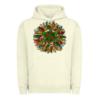 Pigment Pistachio new year sunflower Urban Hoodie - RanaPortraitStore