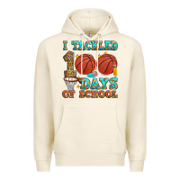 Tofu i tackled 100 days of school basketball Premium Hoodie - Zillion Design Studio