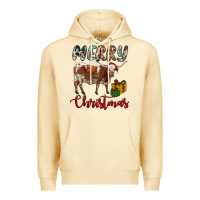 Pina Colada Texas Longhorn Merry Christmas Premium Hoodie - RanaPortraitStore