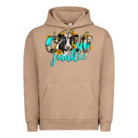 Pigment Burro cow junkie Urban Hoodie - Zillion Design Studio