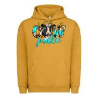 Pigment Peanut Butter cow junkie Urban Hoodie - Zillion Design Studio