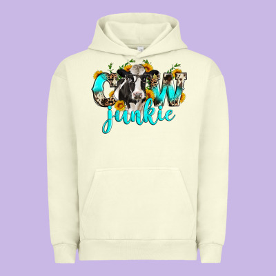 Cow Junkie Urban Hoodie Designed By Zillion Design Studio