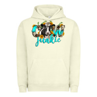 Pigment Pistachio cow junkie Urban Hoodie - Zillion Design Studio