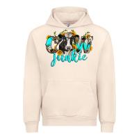 Sandshell cow junkie Urban Hoodie - Zillion Design Studio